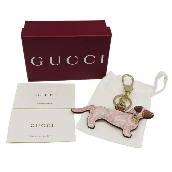 Gucci Charm Dog Canvas Pink Light - Picture 4 of 10